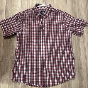 George - Red, White and Blue Casual Button Down